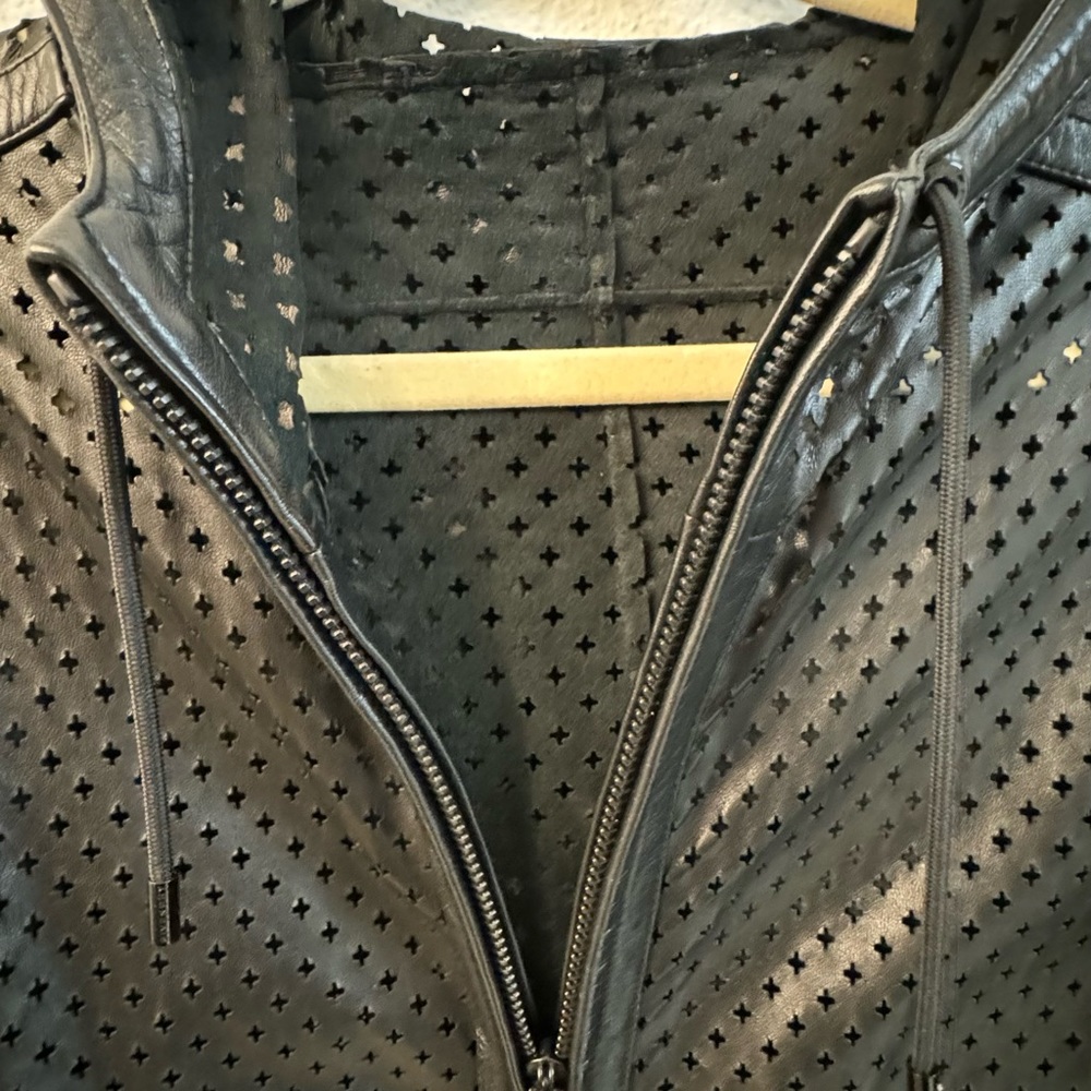 Givenchy Leather Transparent Jacket - image 5